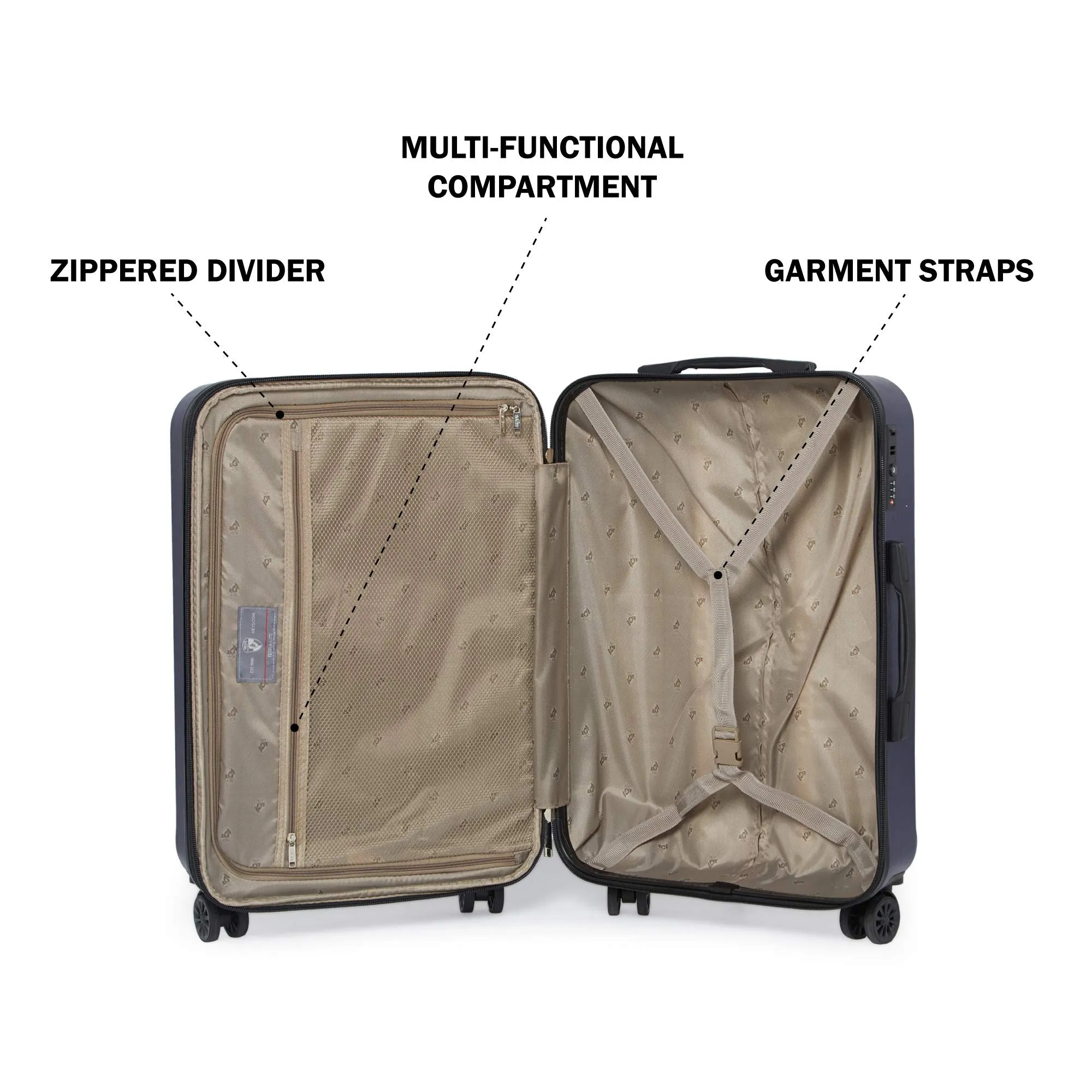 Heys America Terra-Lite 4-Wheel Spinner Hardside Luggage