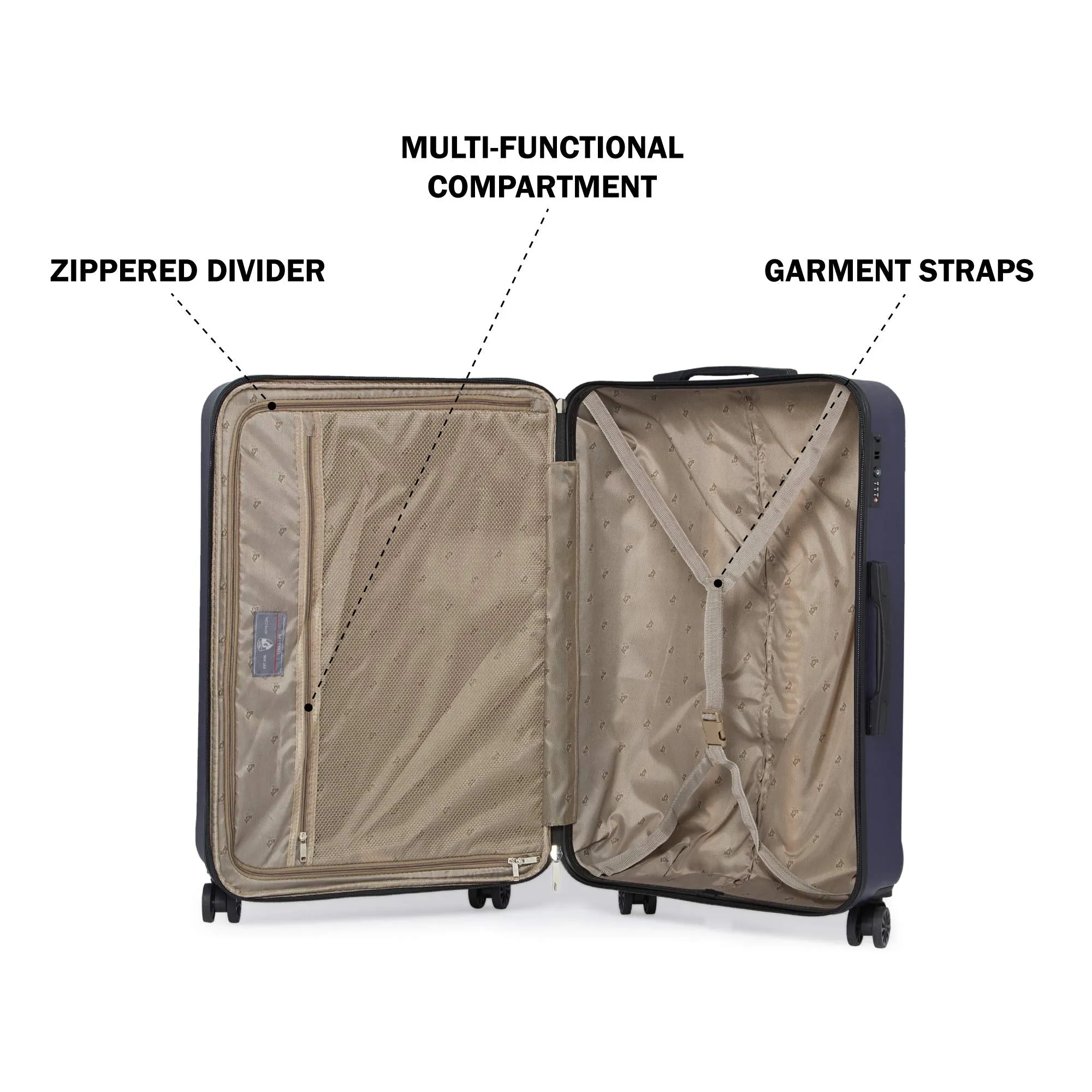 Heys America Terra-Lite 4-Wheel Spinner Hardside Luggage