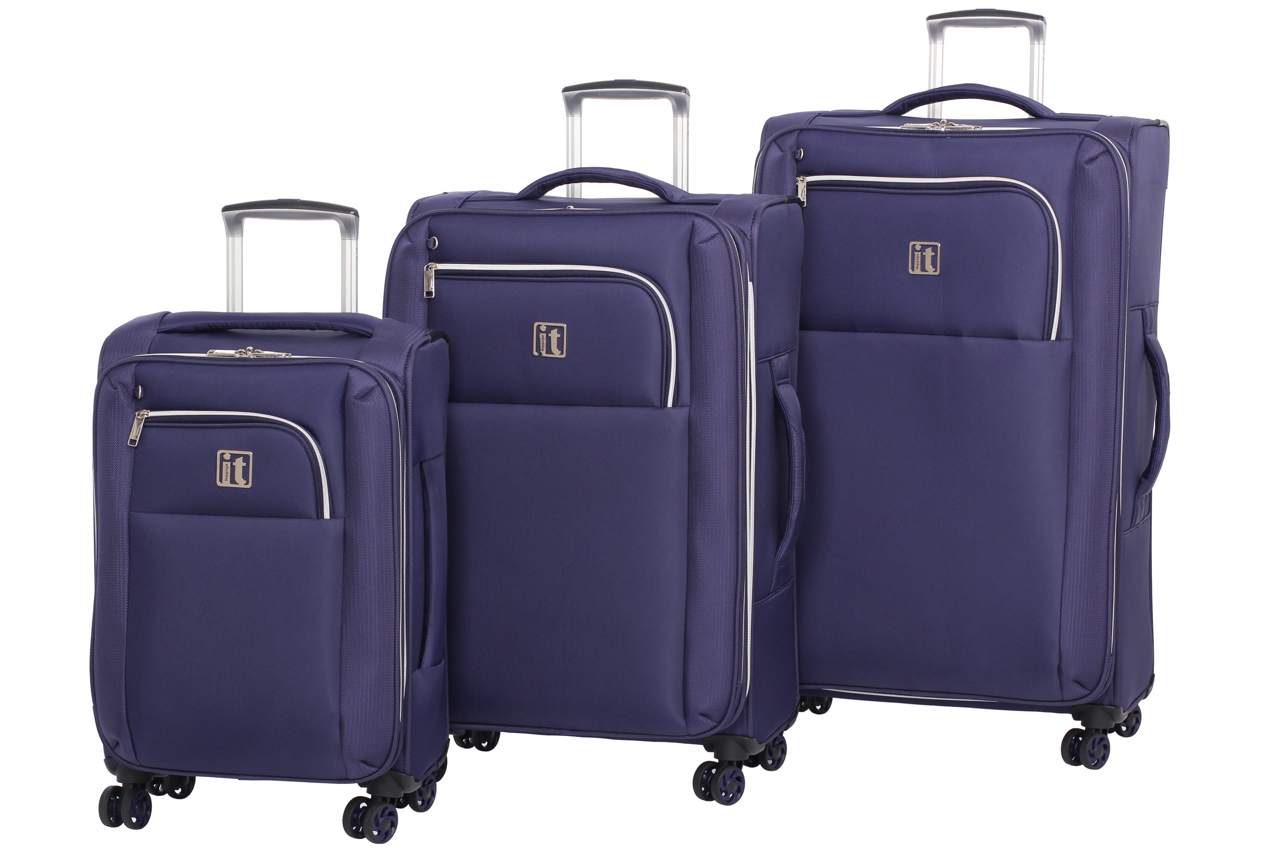 IT Luggage Megalite Weave II 3 Piece Set (20"/24"/28") 4-Wheel Luggage Sets