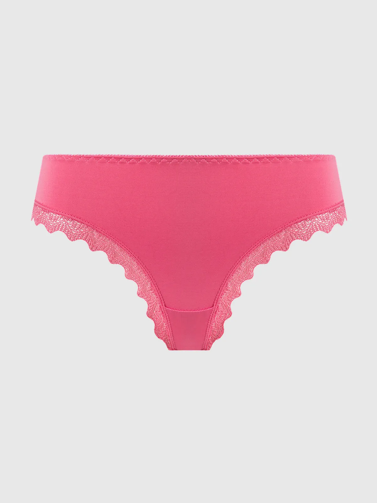 Jenna Micro & Lace Heart Cheeky