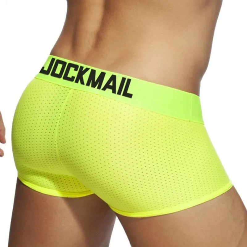 Jockmail Neon Mesh Boxer Briefs