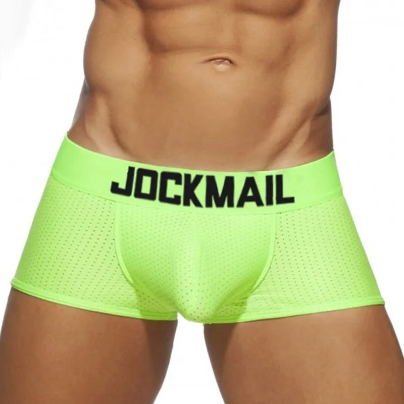 Jockmail Neon Mesh Boxer Briefs