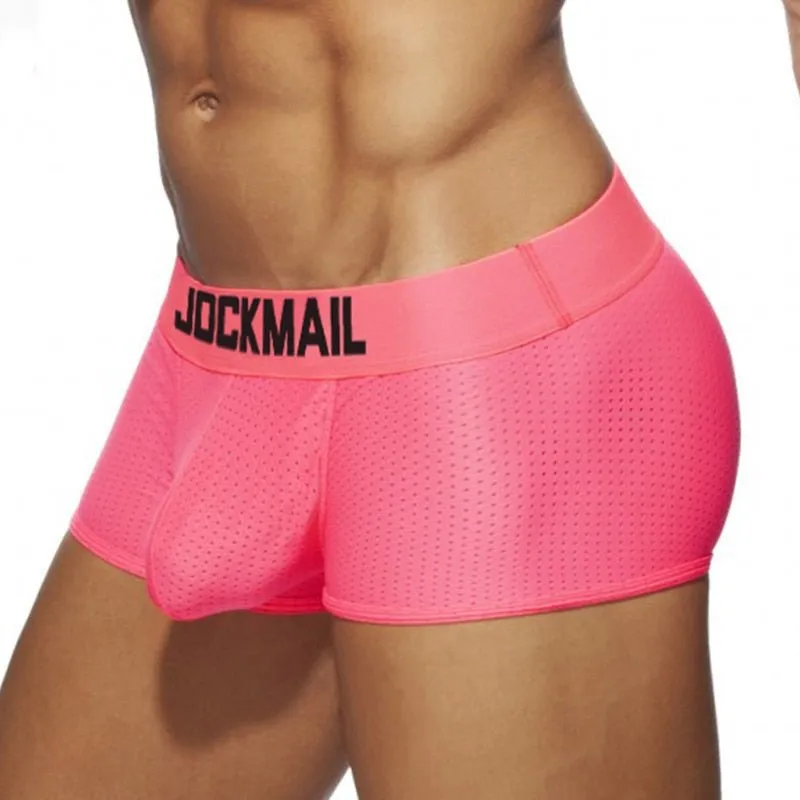 Jockmail Neon Mesh Boxer Briefs