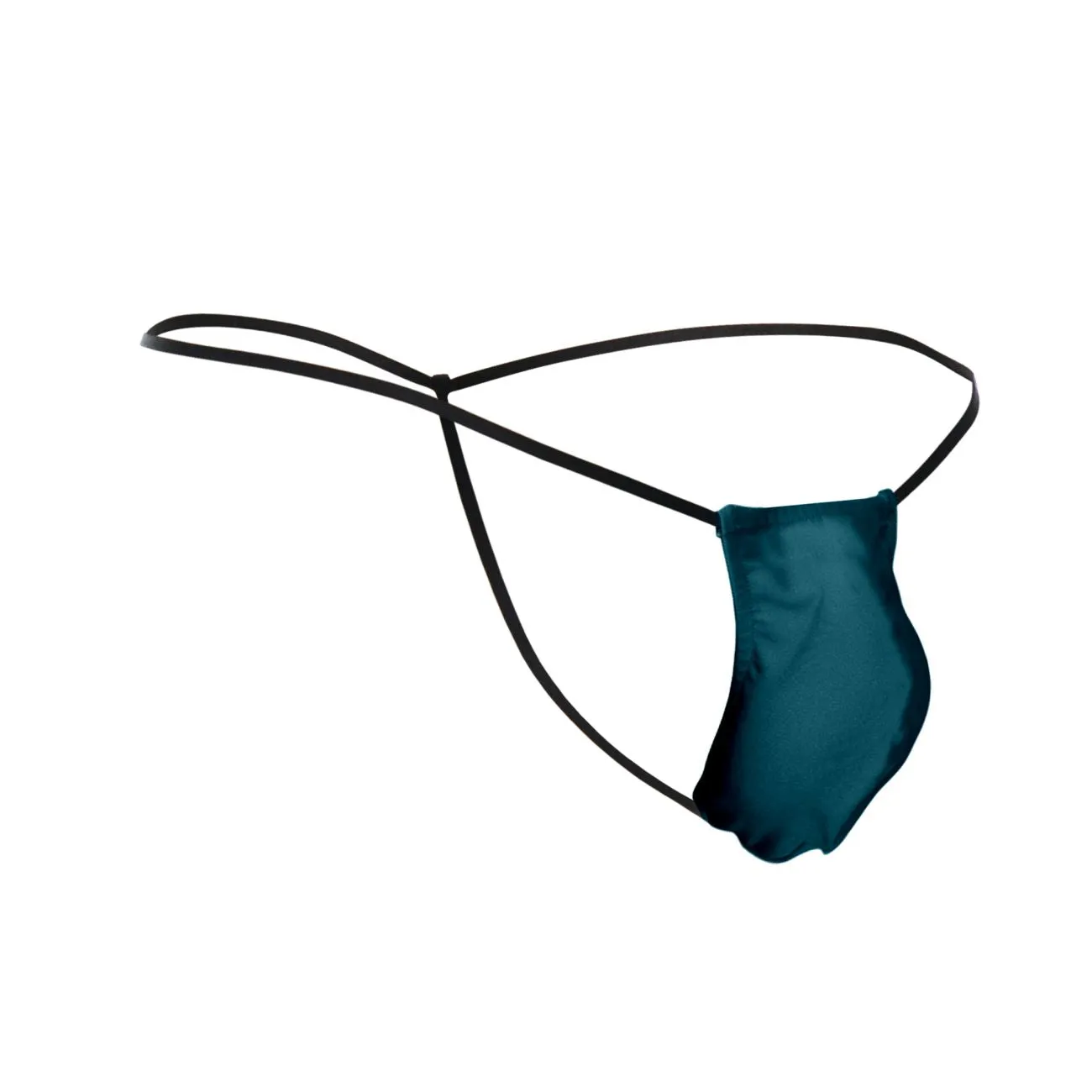 JUSTIN SIMON XSJ02 Classic G-String Bulge Color Opal Green