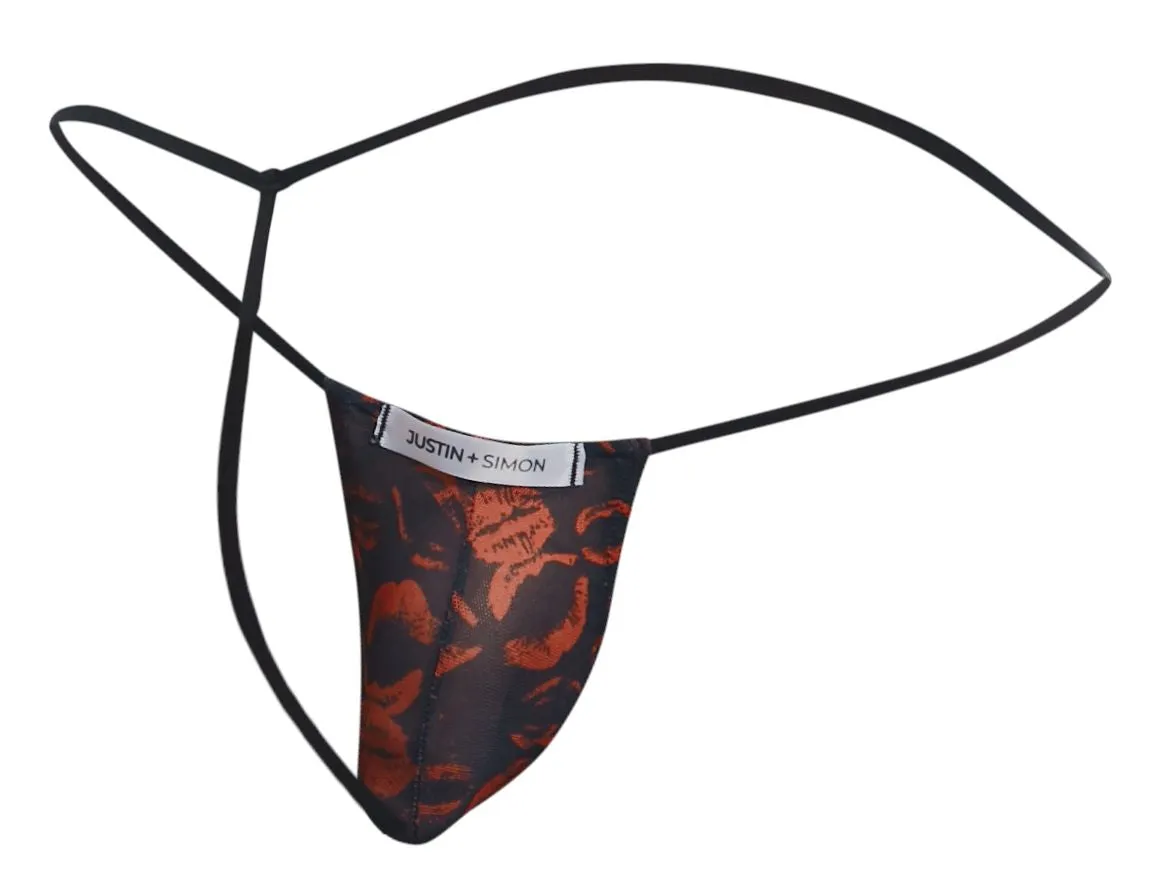 JUSTIN SIMON XSJ02 Classic G-String Color Lips