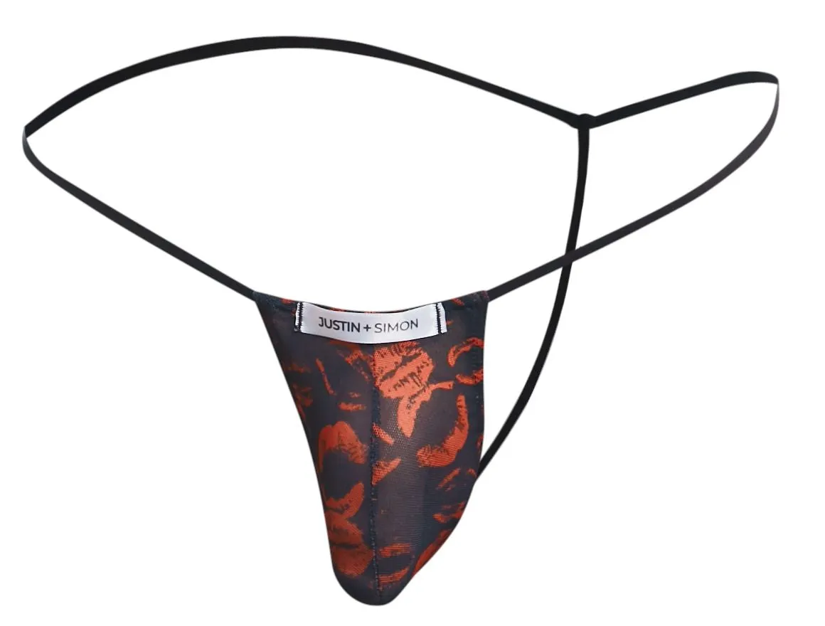 JUSTIN SIMON XSJ02 Classic G-String Color Lips