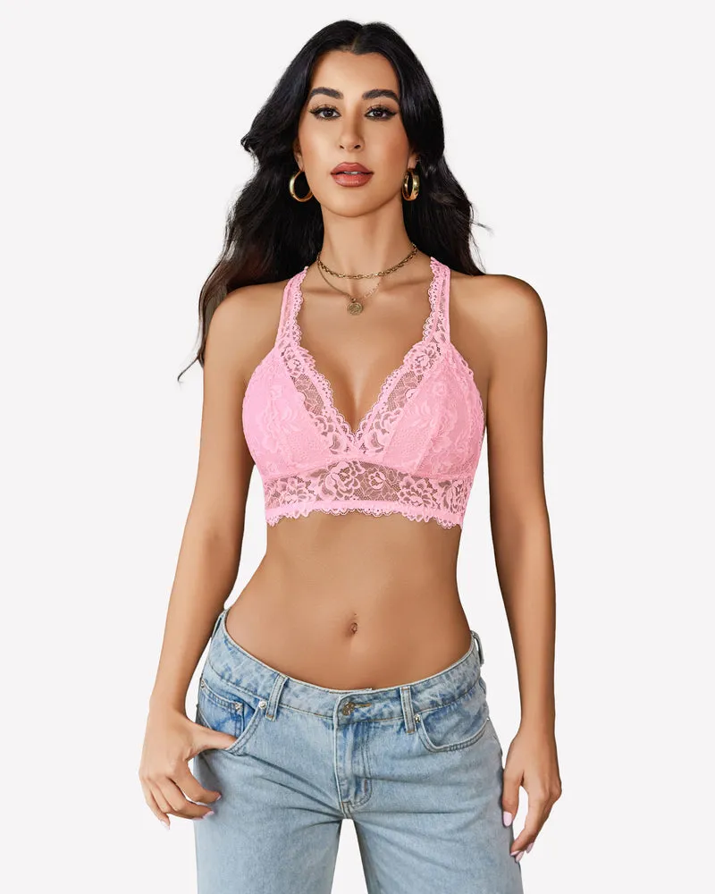 Lace Bralettes Wireless Bras