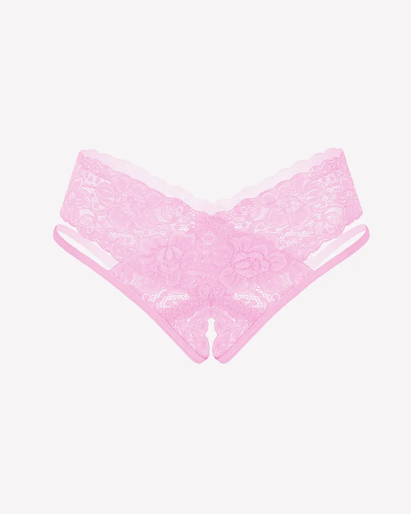 Lace Briefs V-Shape Cheeky Panties