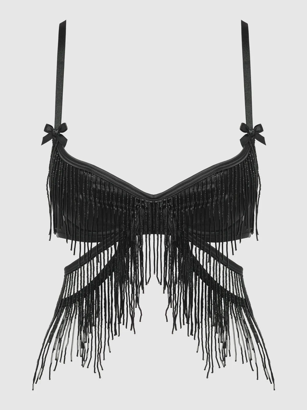 Lune Beaded Longline Bra