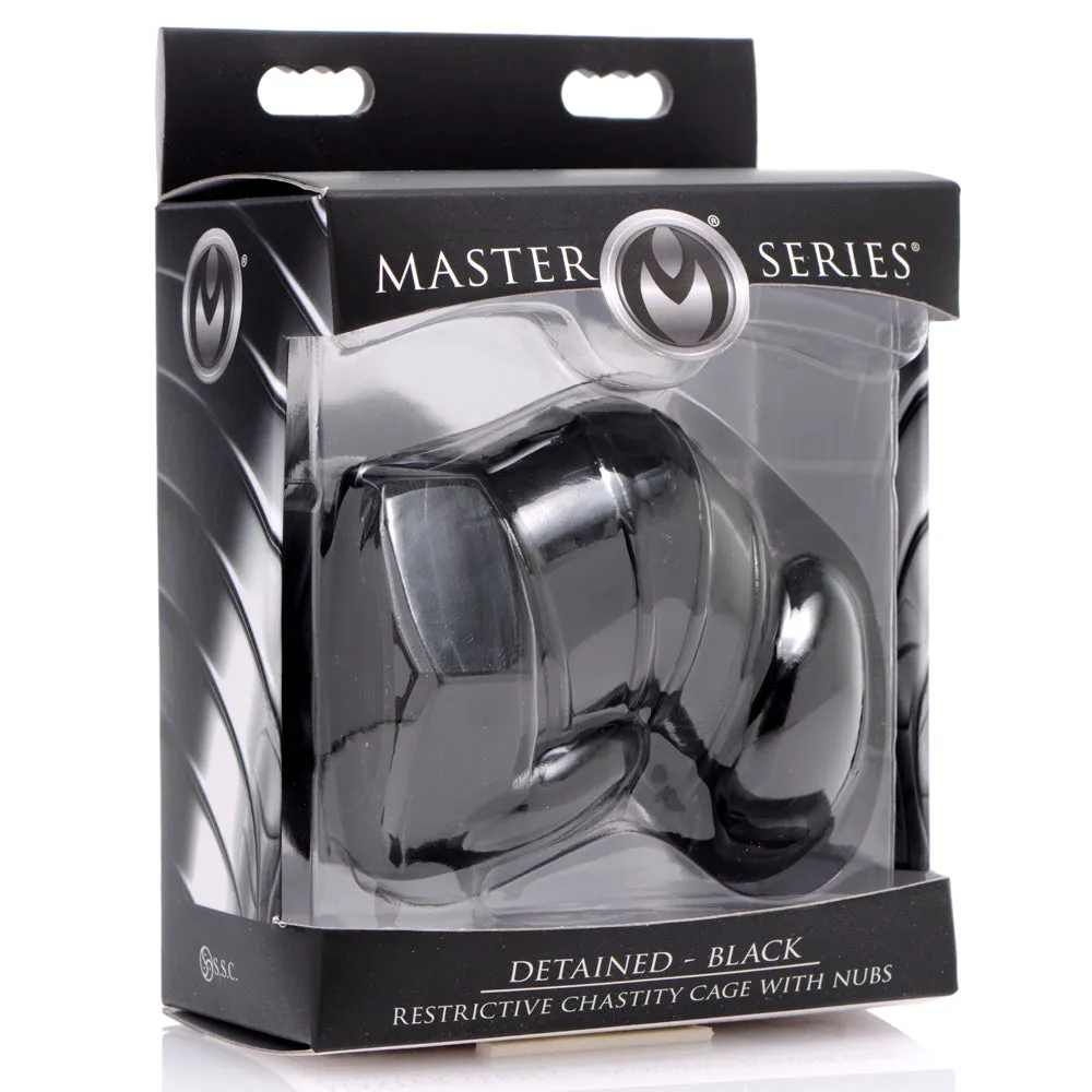 Master Series Detained - Restrictive Chastity Cage