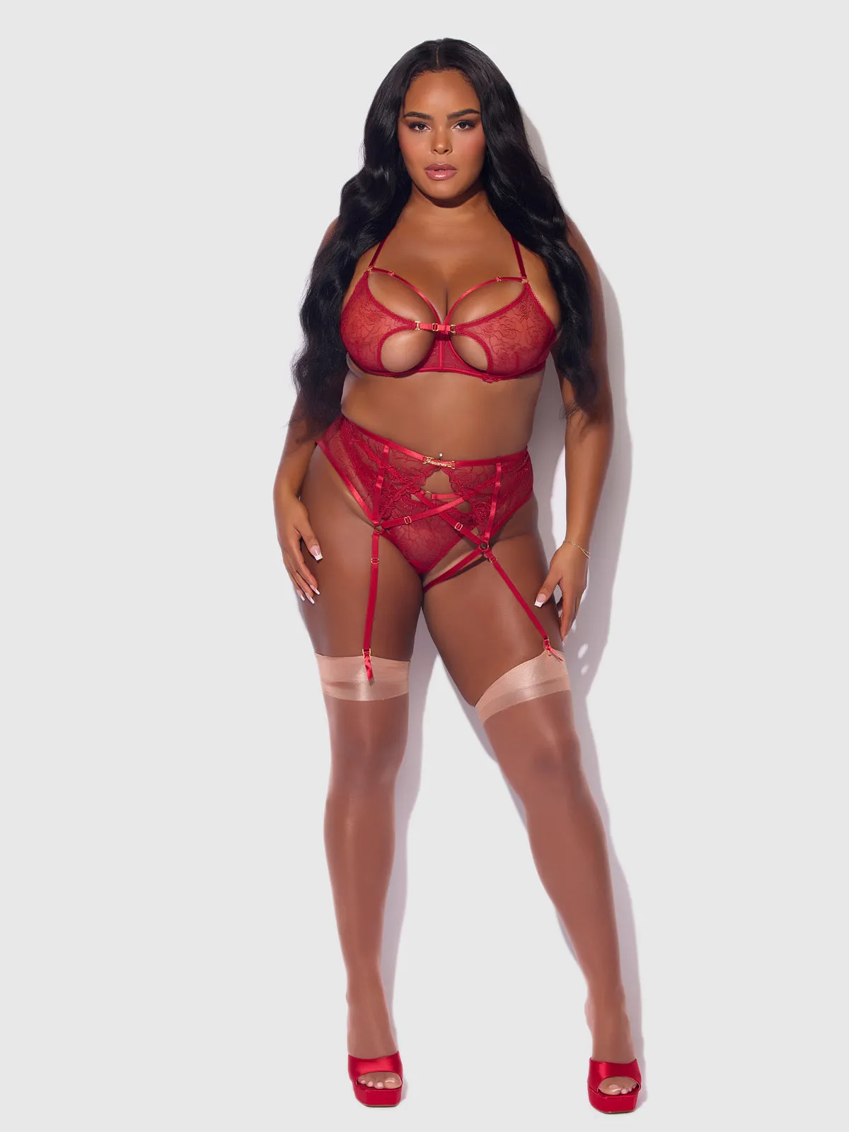 Melrose Strappy Cutout Bra