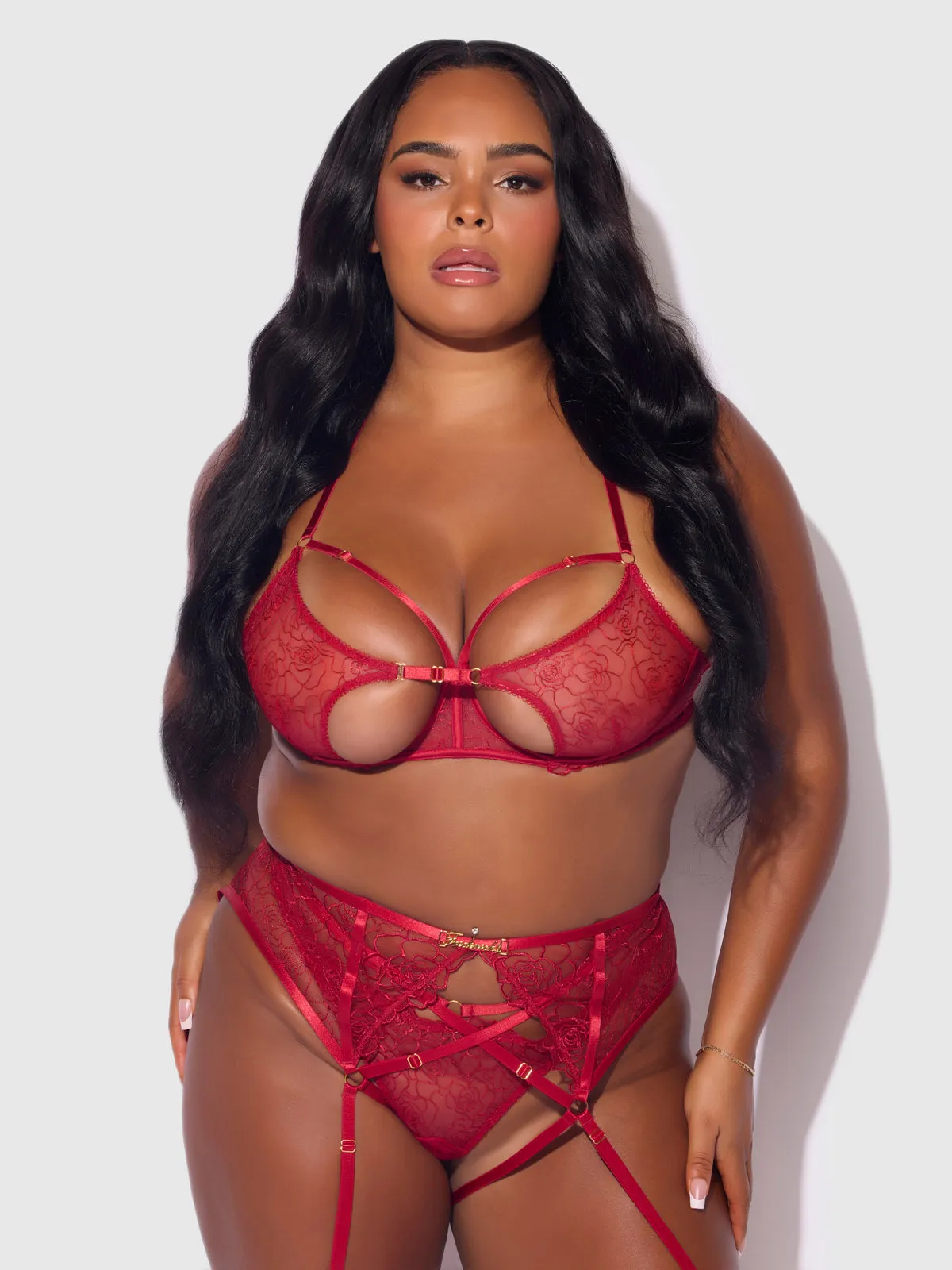 Melrose Strappy Cutout Bra