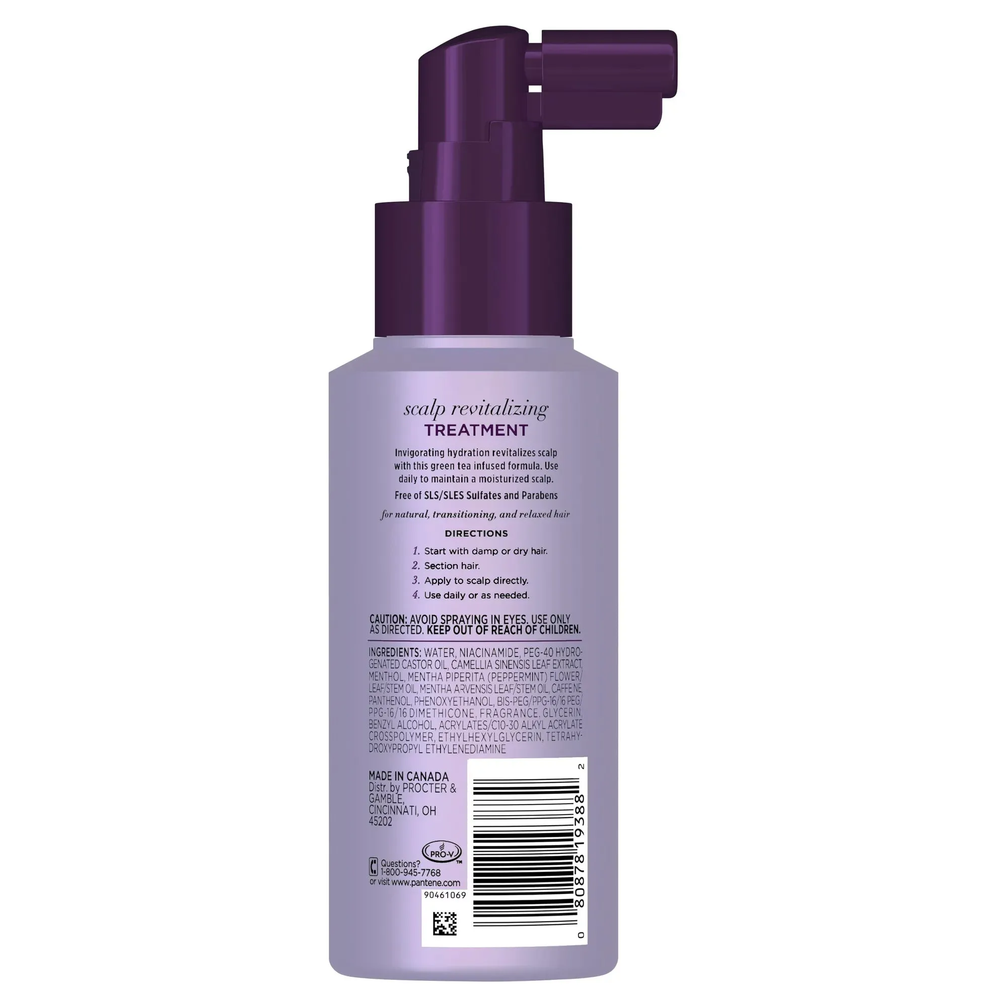Pantene Gold Series New Lengths Scalp Revitalizing Treatment. for All Hair Types. 4.2 oz