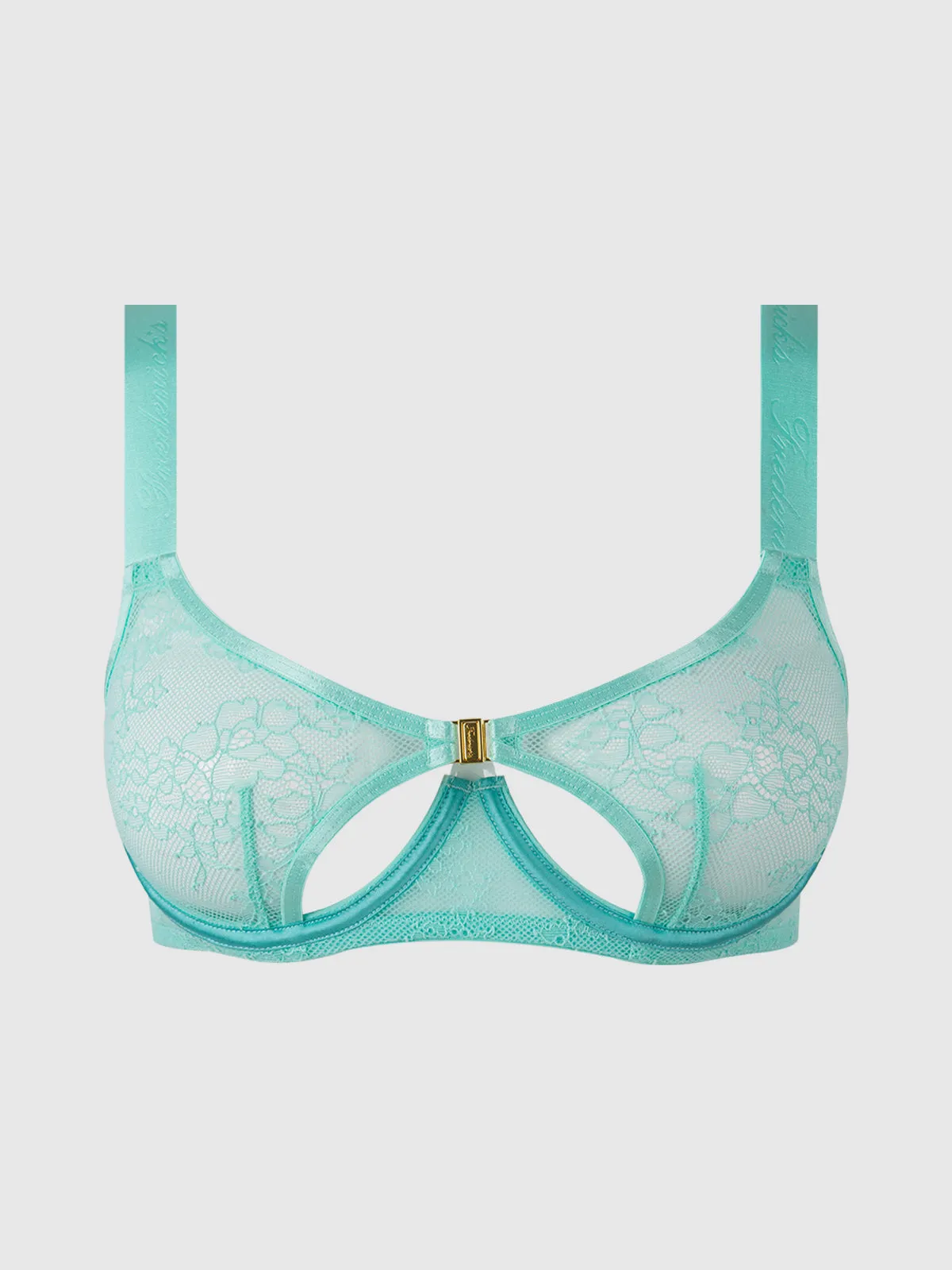 Pia Lace Unlined Cutout Open Bra