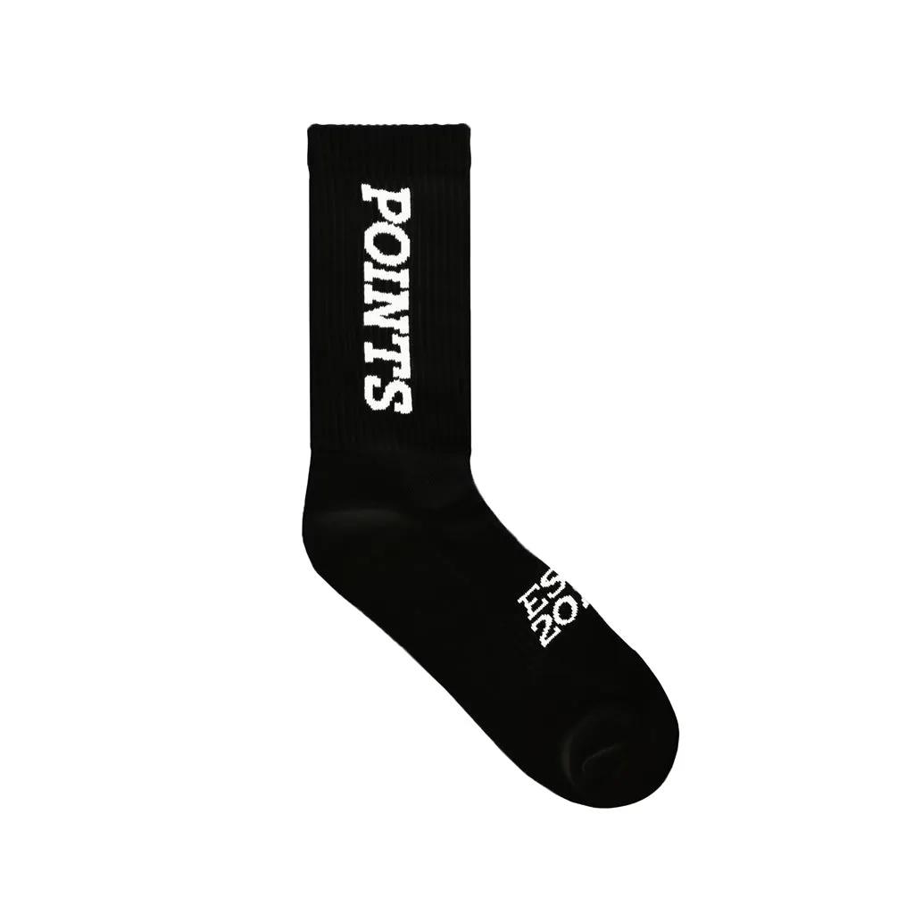Points Sport Socks - Black