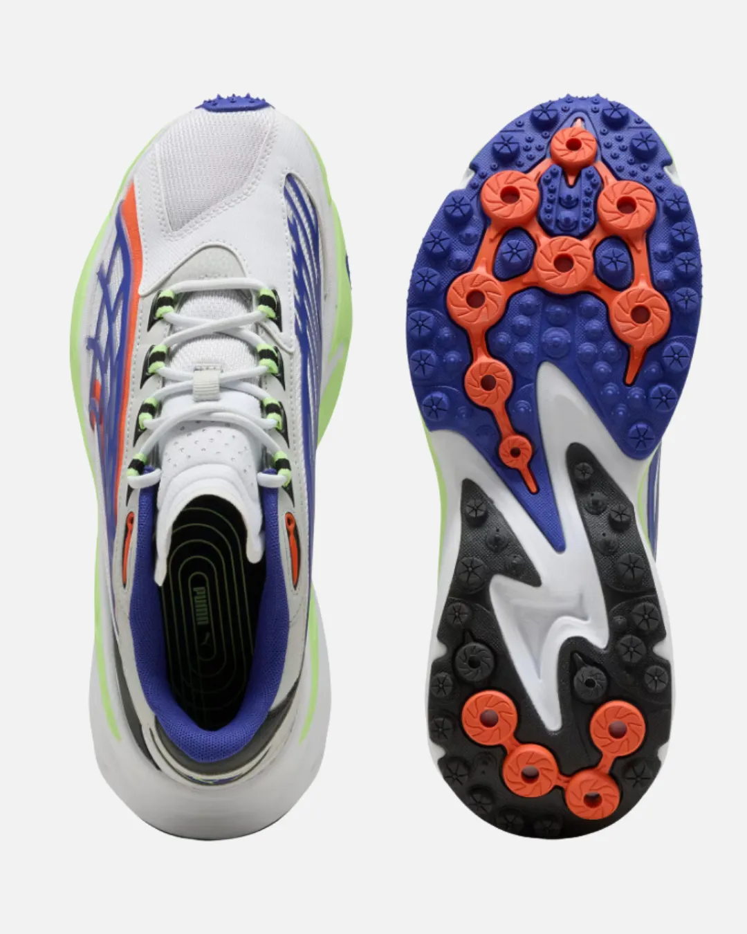 Puma Spirex Raceday - Blanc/Violet/Vert