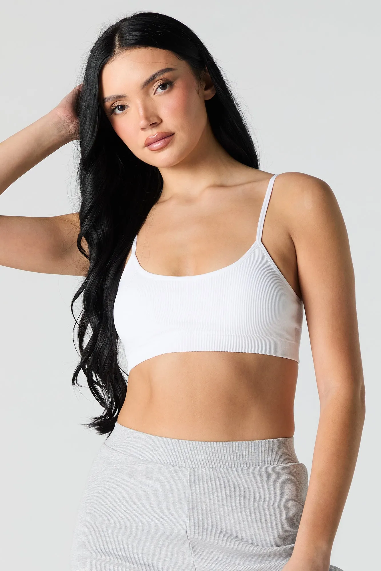 Seamless Ribbed Bralette