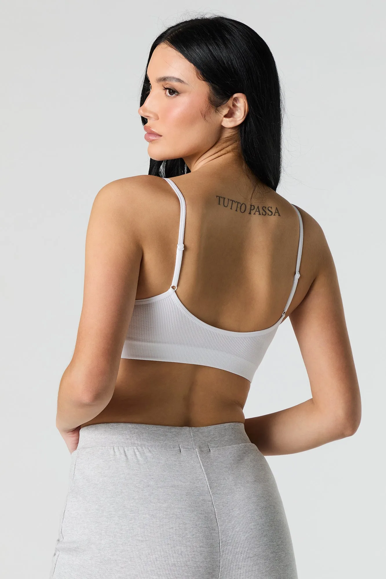 Seamless Ribbed Bralette