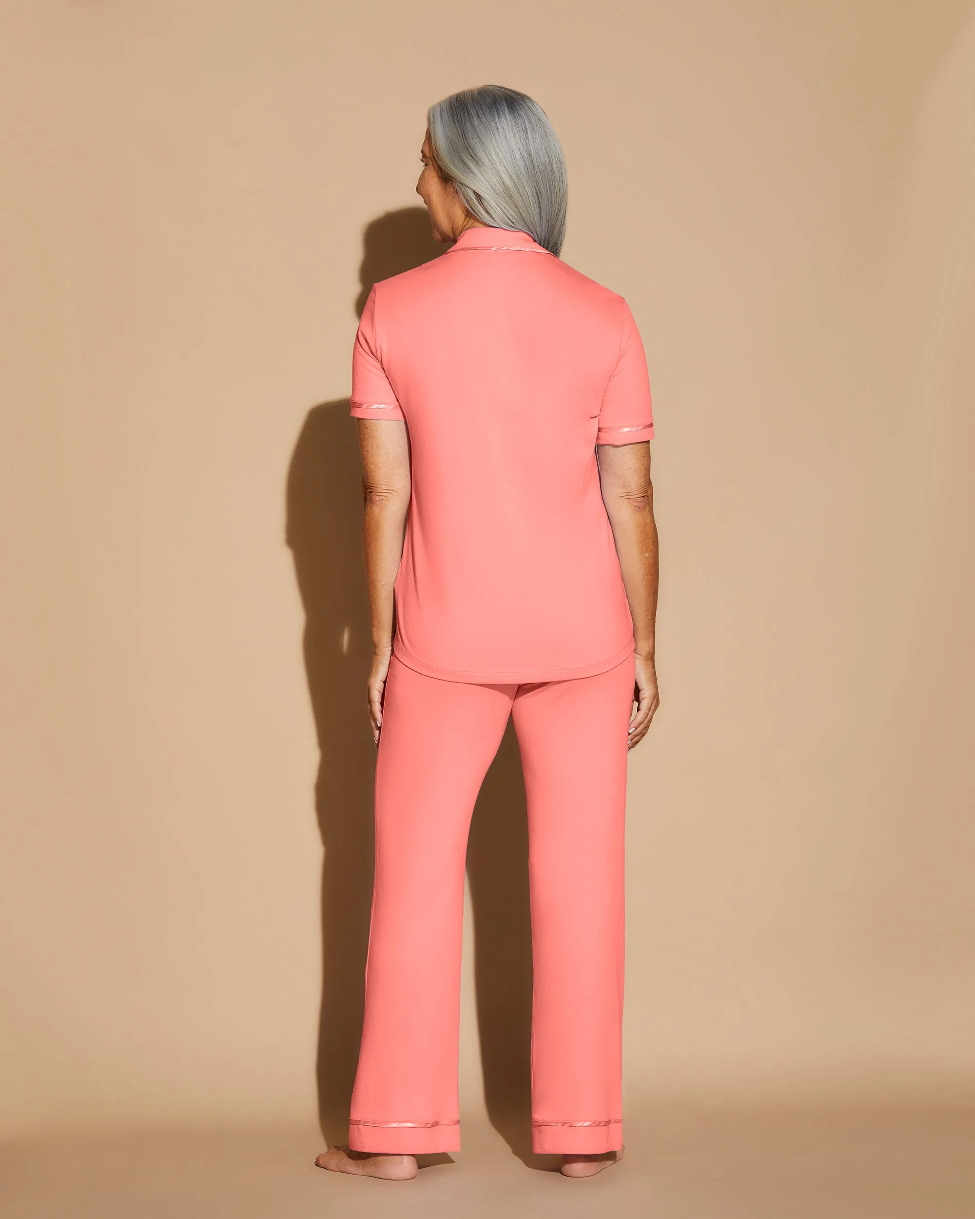 Short Sleeve Top & Pant Pajama Set