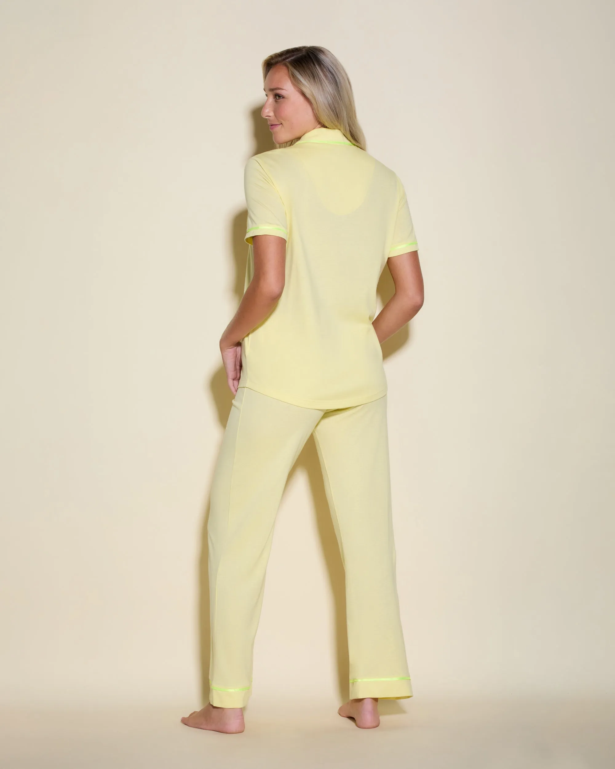 Short Sleeve Top & Pant Pajama Set