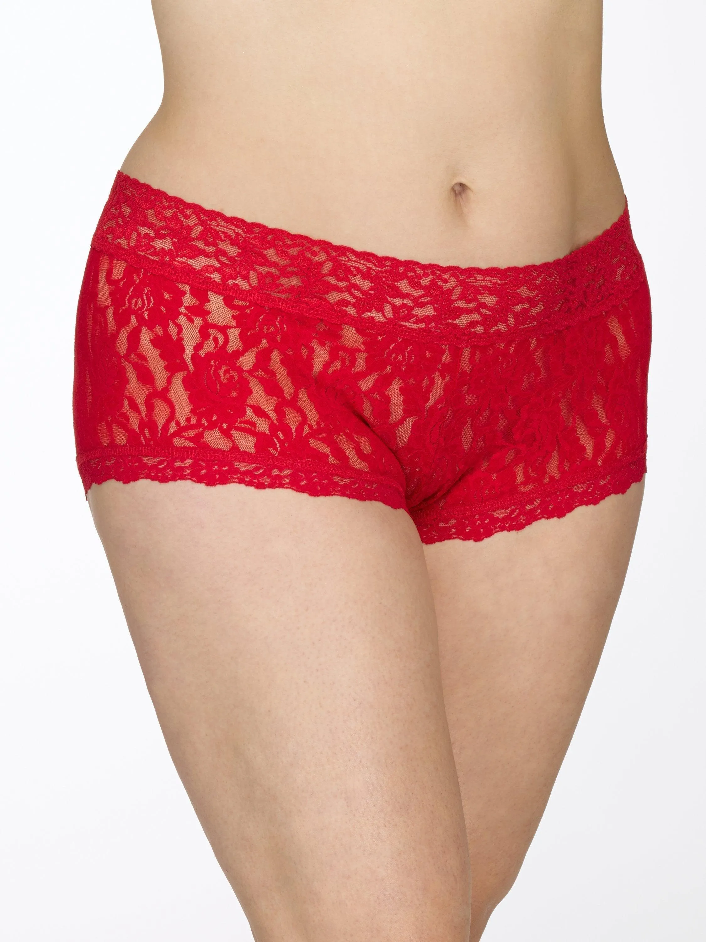 Signature Lace® Boyshort Red