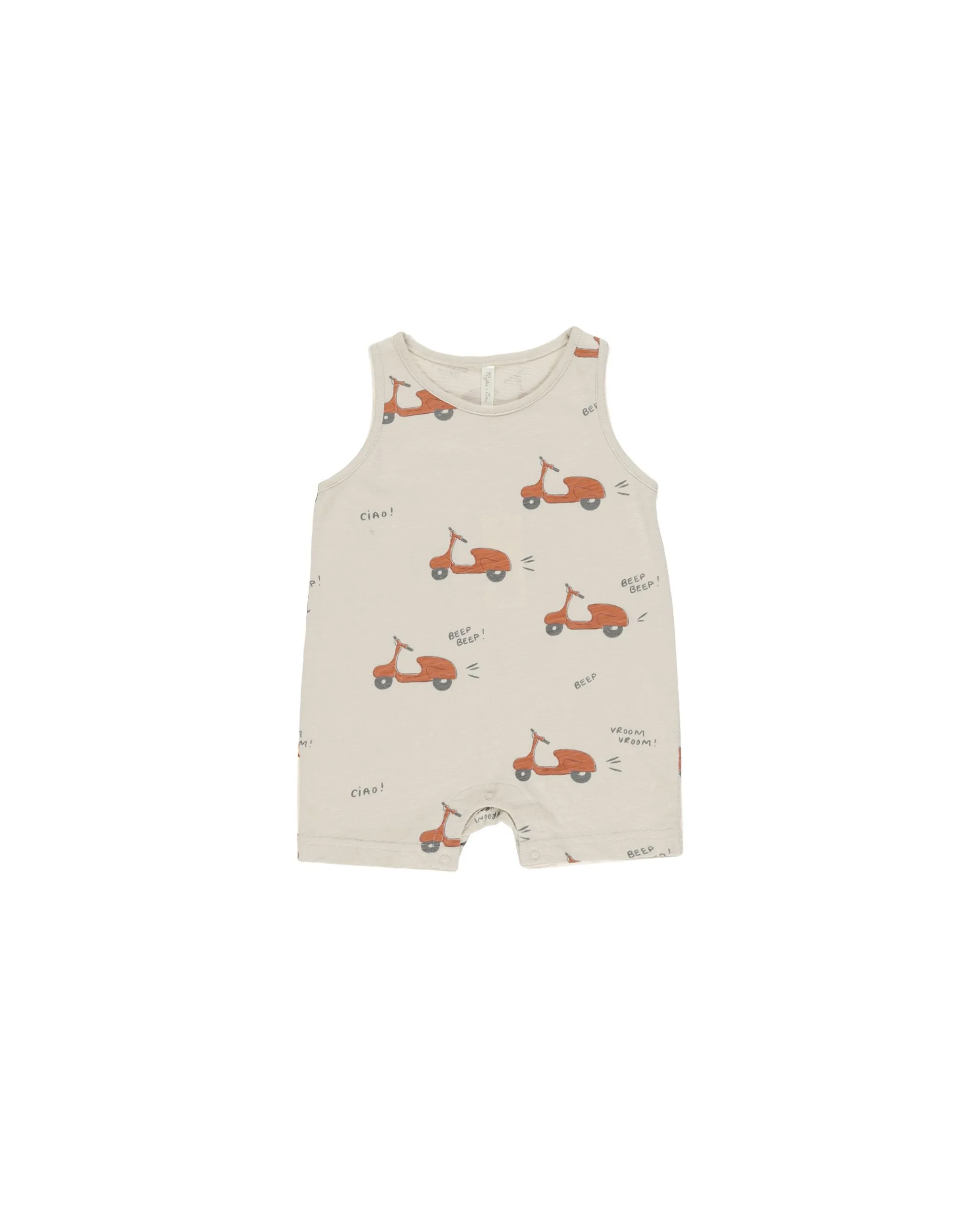 Sleeveless One-Piece - Moped