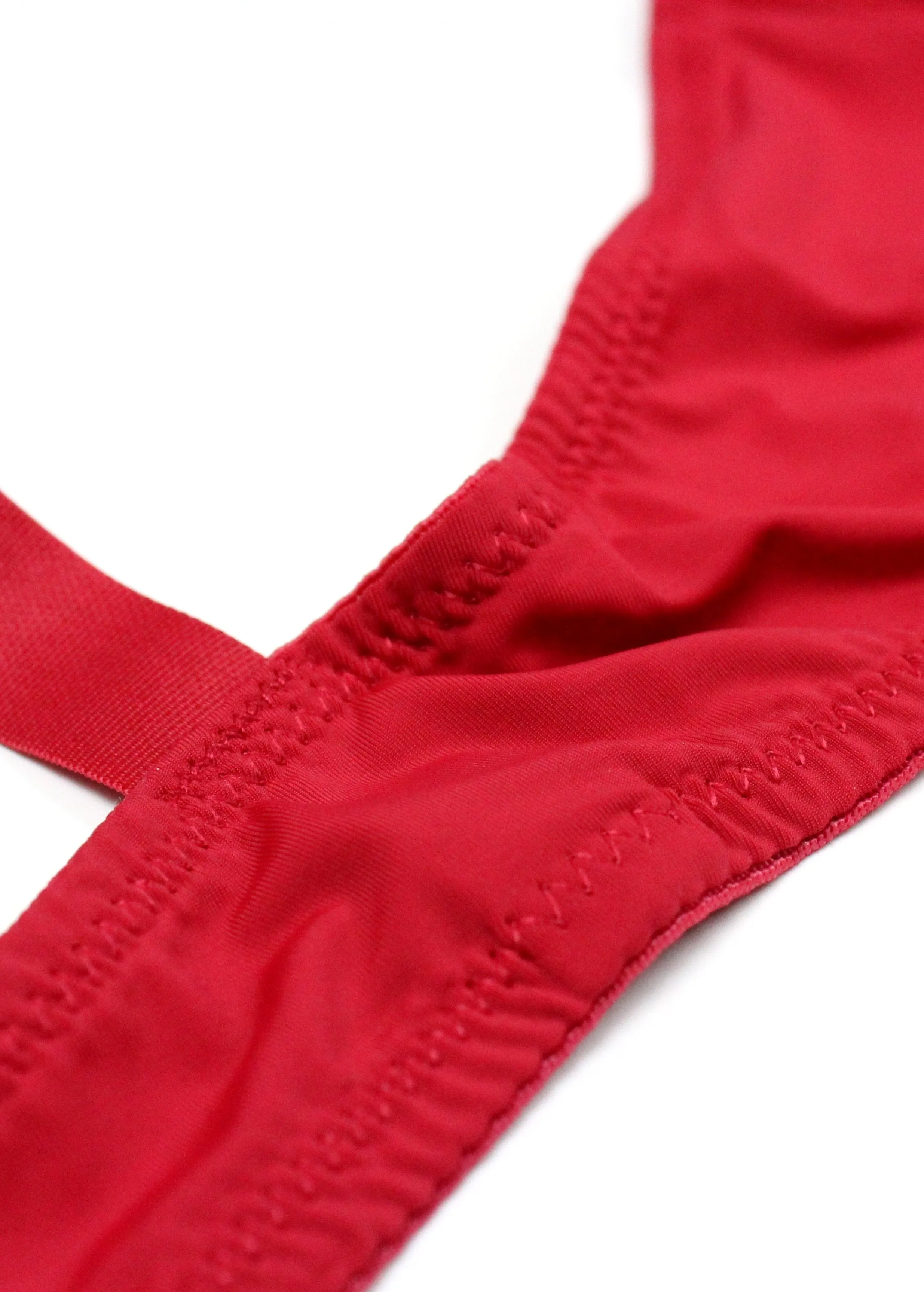 Tapage Nocturne (Red) 1/4 Cup Bra