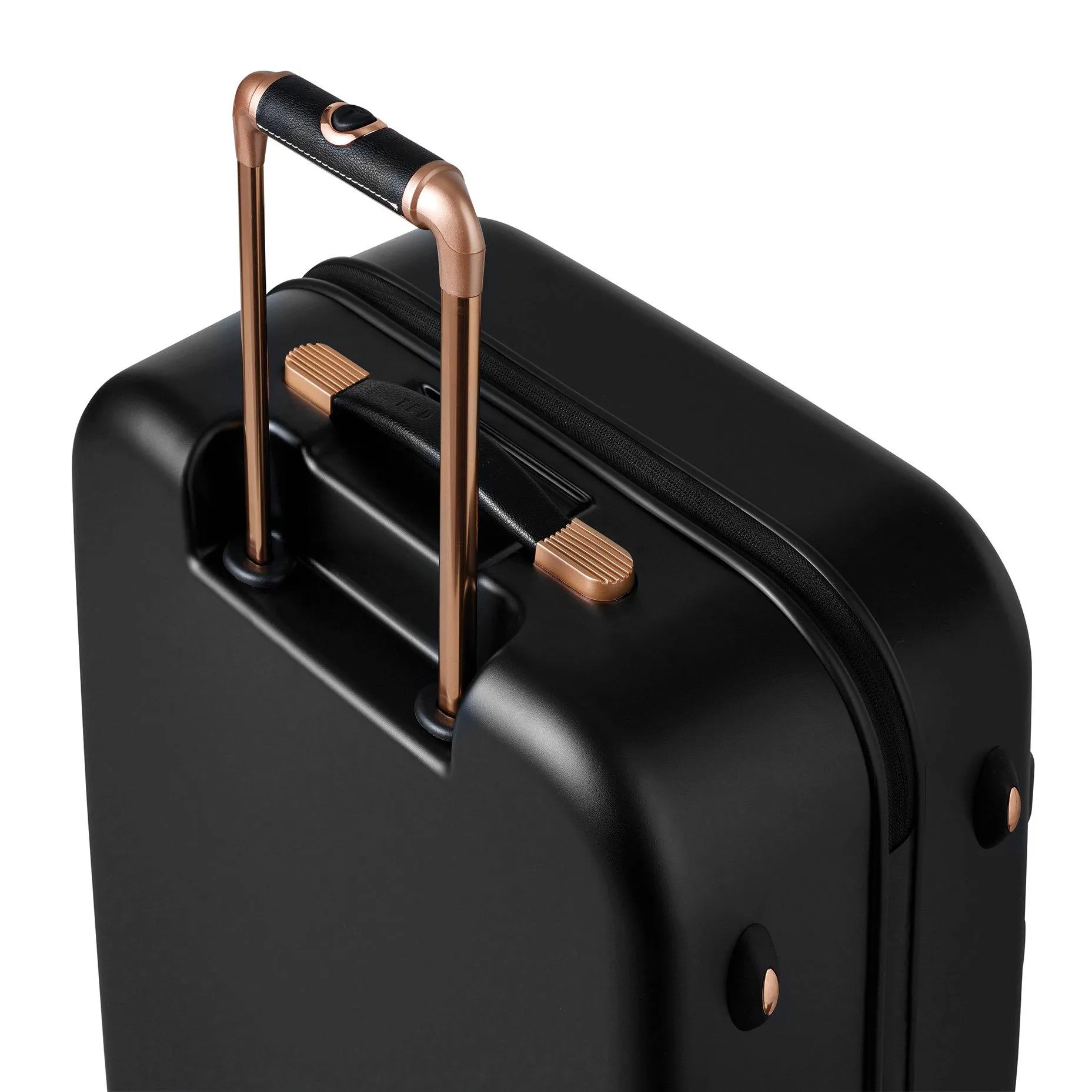 Ted Baker Beau Checked-Medium -Wheel Medium Luggage