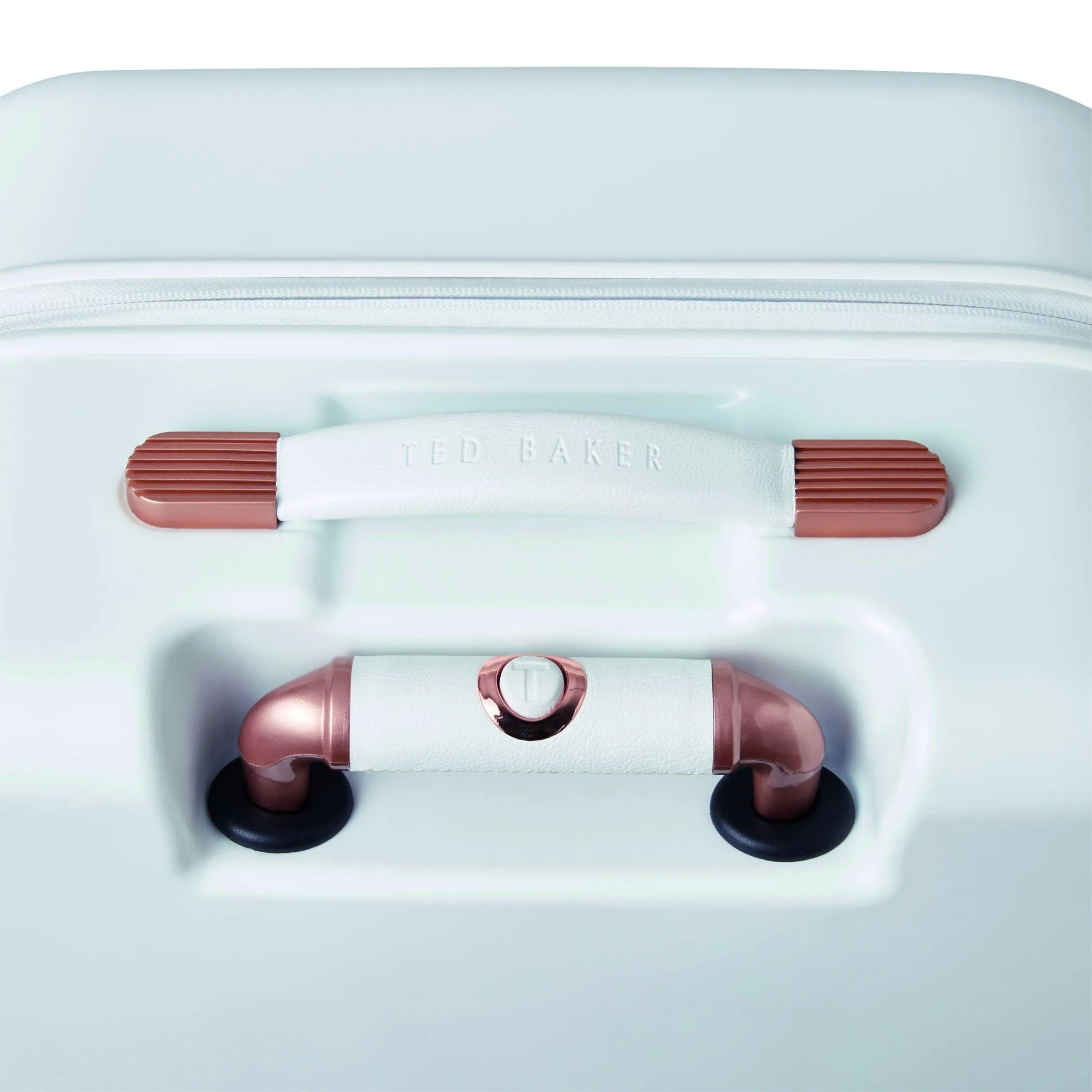 Ted Baker Beau Checked-Medium -Wheel Medium Luggage