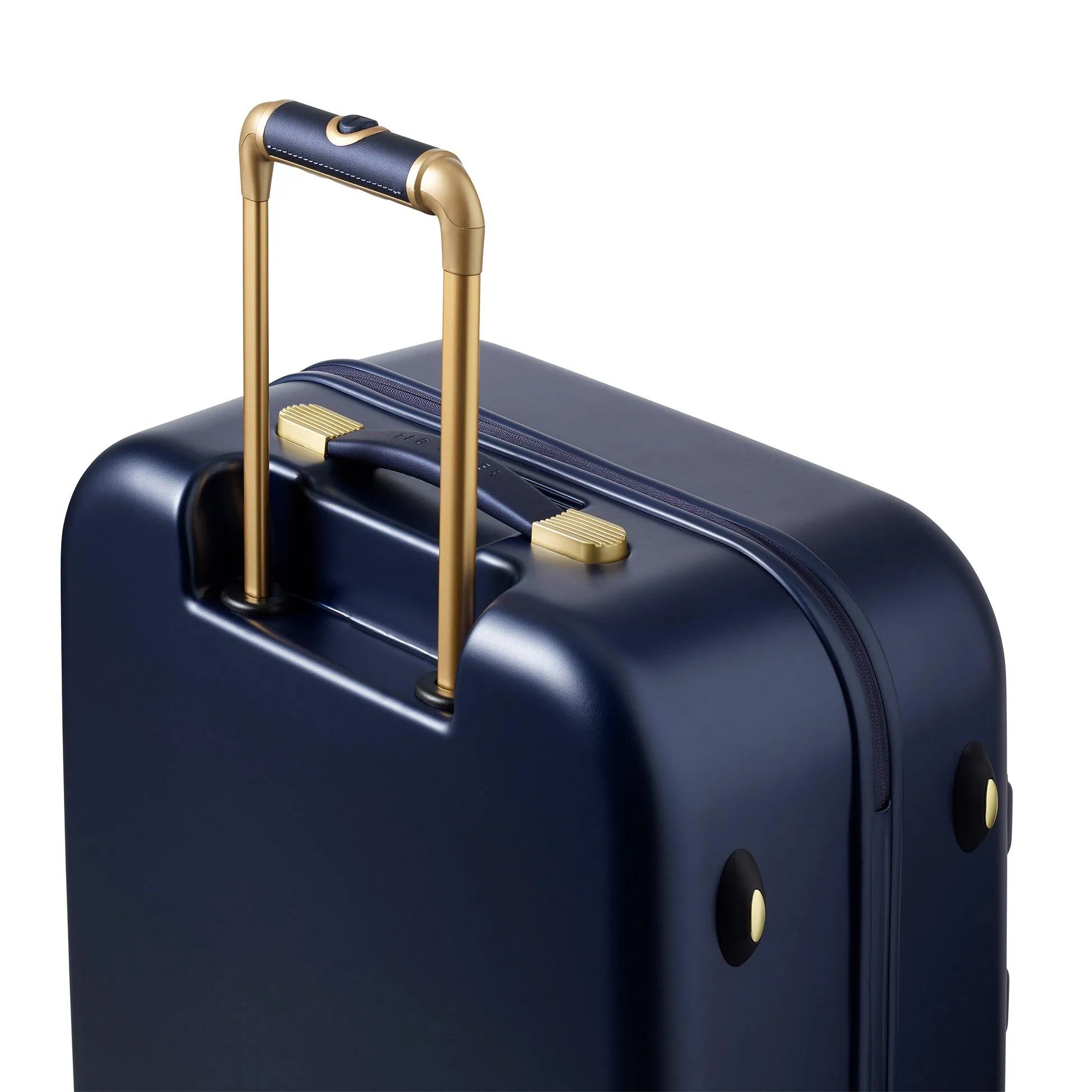 Ted Baker Beau Checked-Medium -Wheel Medium Luggage
