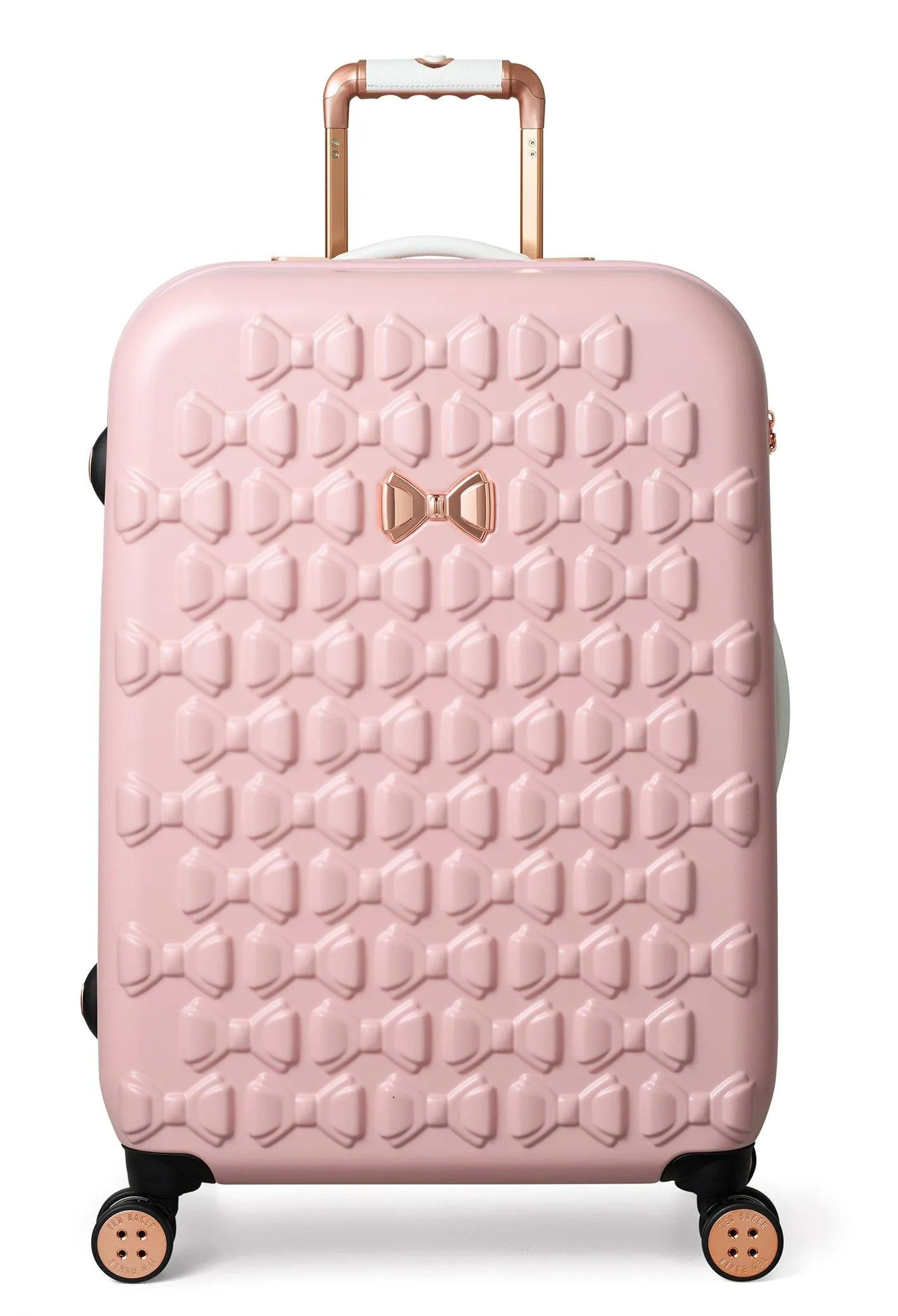 Ted Baker Beau Checked-Medium -Wheel Medium Luggage
