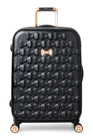 Ted Baker Beau Checked-Medium -Wheel Medium Luggage