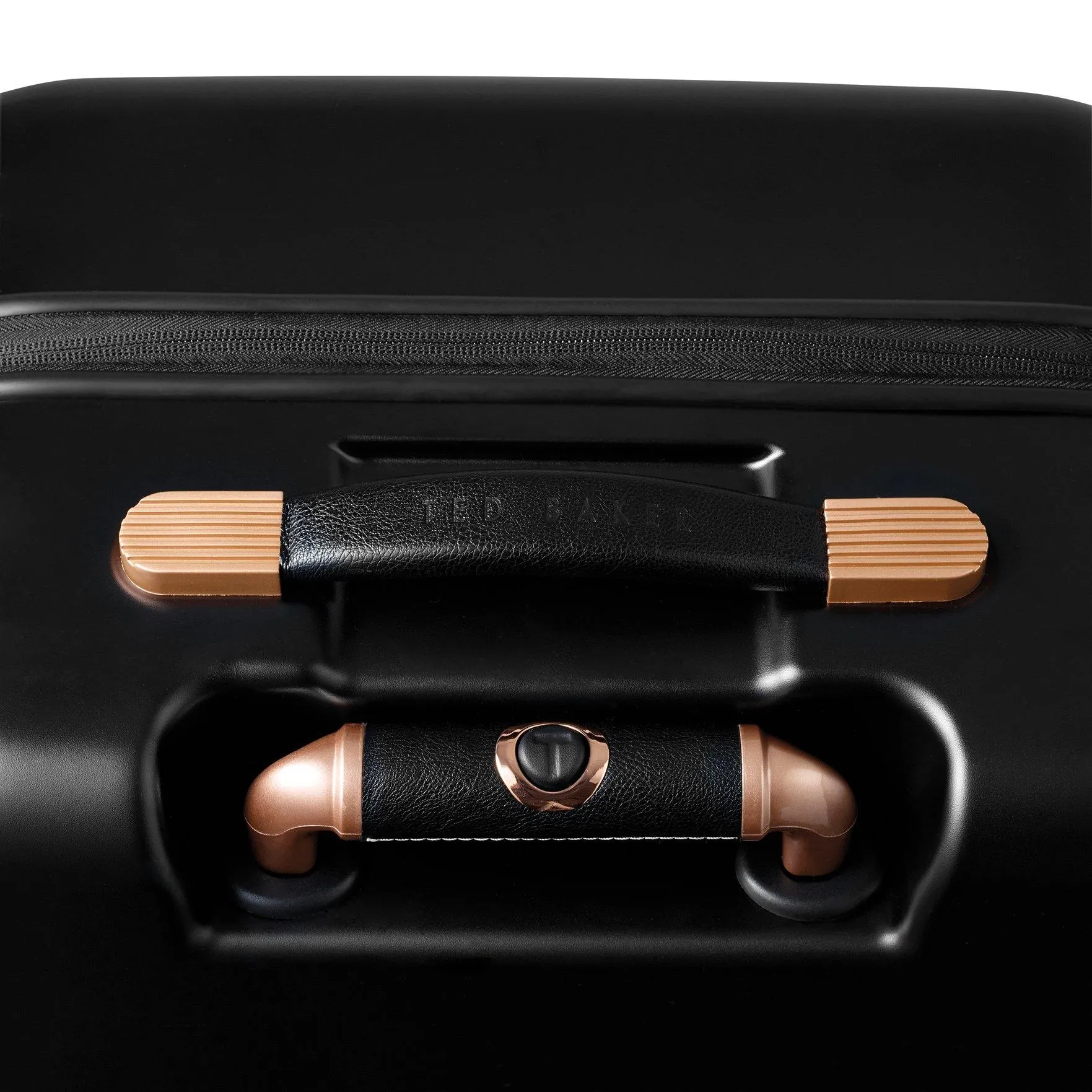 Ted Baker Beau Checked-Medium -Wheel Medium Luggage