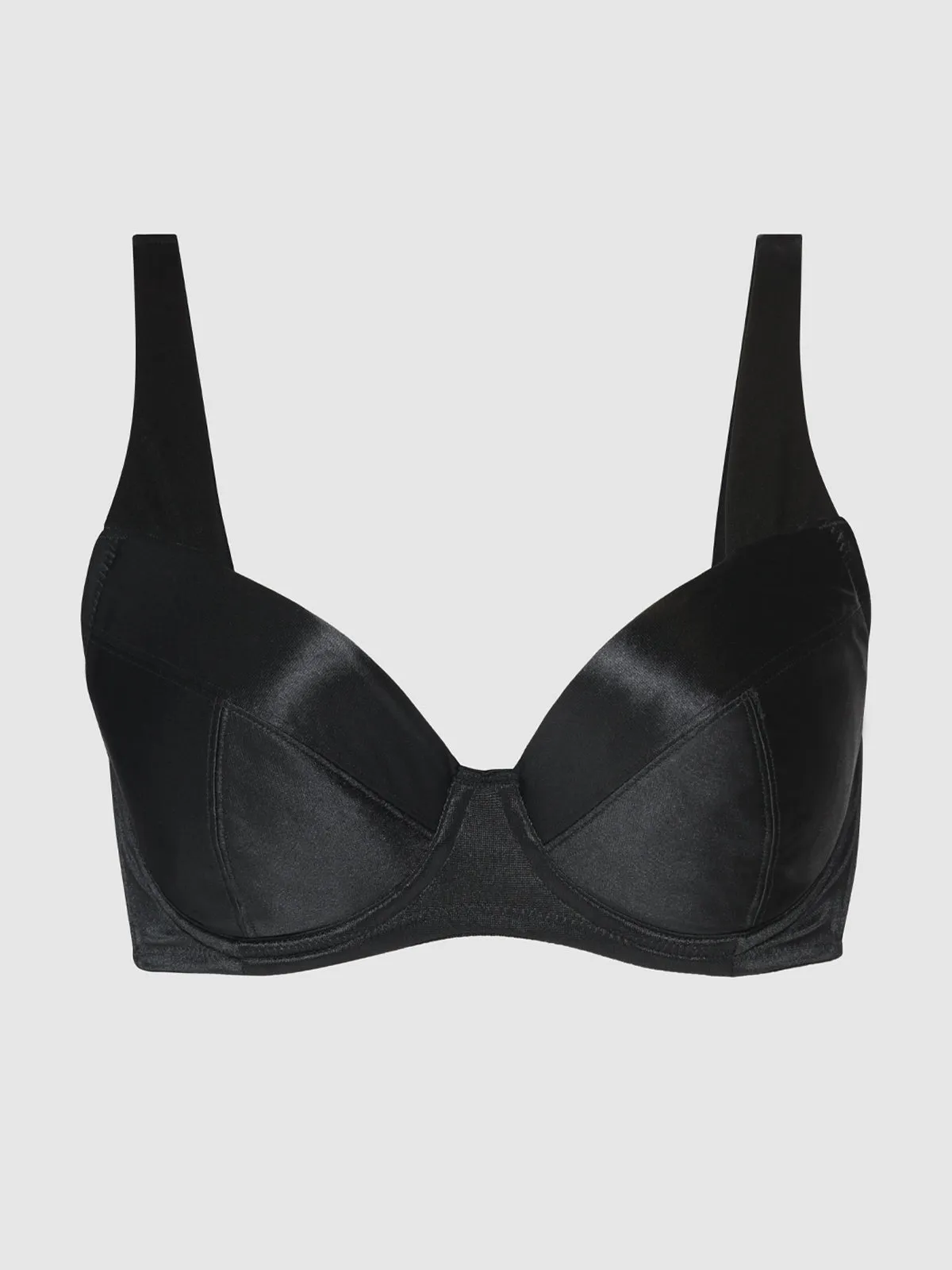 Va Va Voom Satin Full Figure Push Up Bra