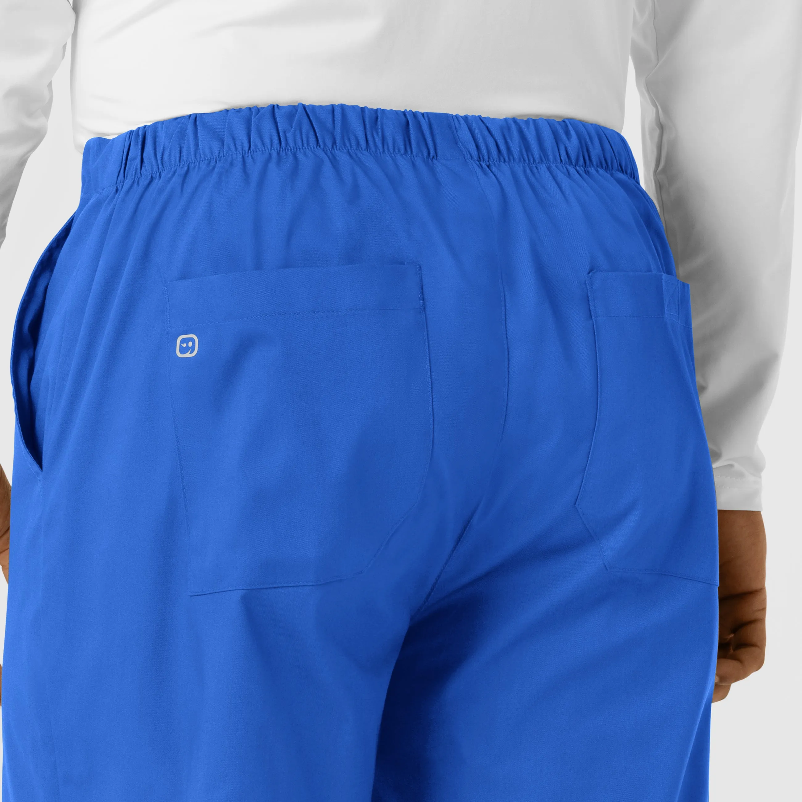 WORK Men's Cargo Jogger Scrub Pant - Royal
