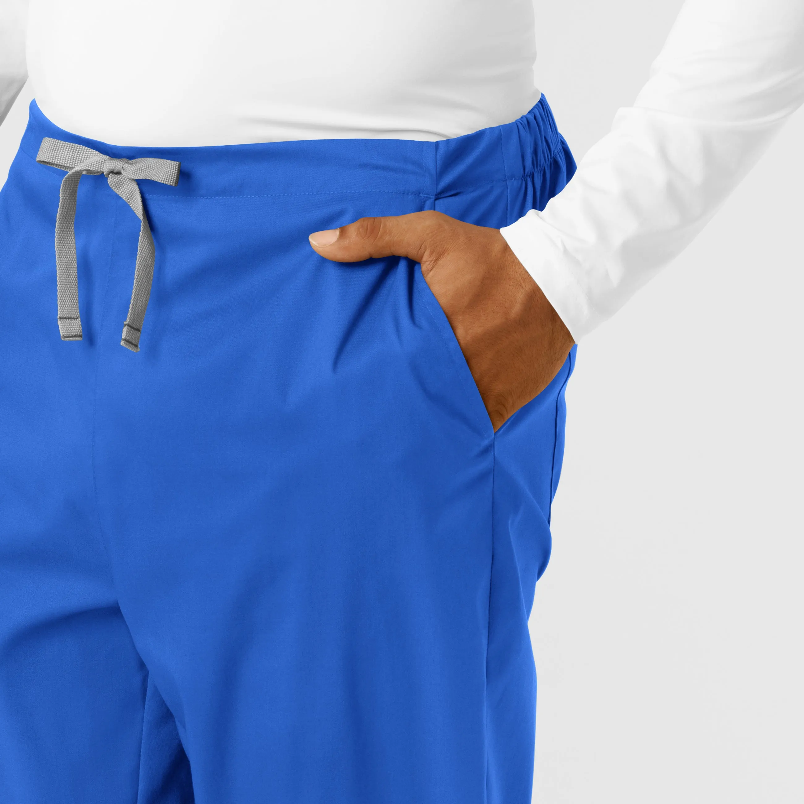 WORK Men's Cargo Jogger Scrub Pant - Royal