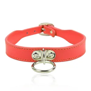 Yiwu Faux Leather Non-Swivel O-Ring Collar